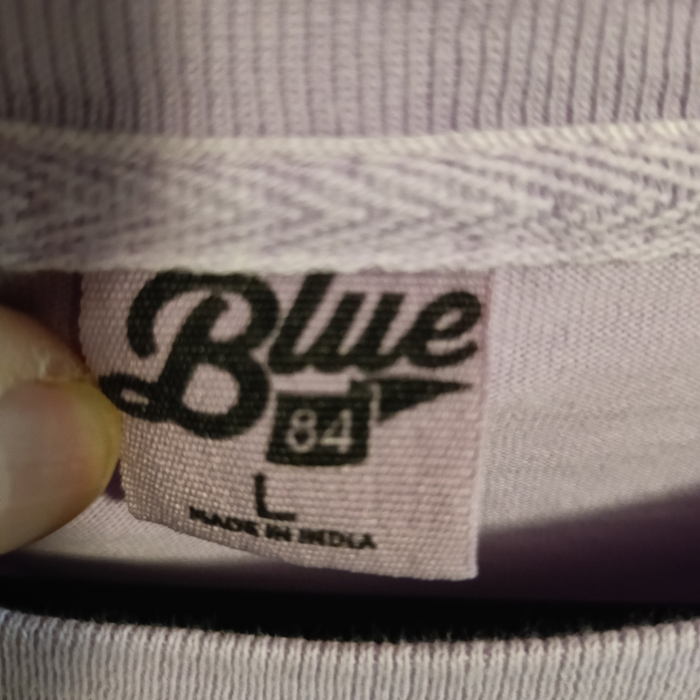 Blue 84 Light Purple Short Sleeve Tee - Picture 2 of 5